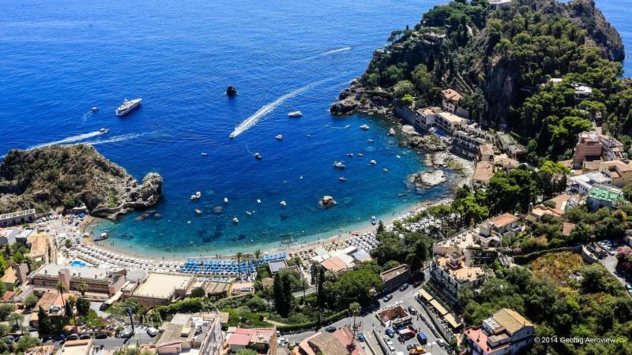 Greek Theater - Sea View Apartment Taormina Luaran gambar